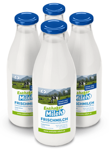 Enthofer Milchflaschen